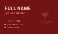 Boho Macrame Tapestry Business Card Image Preview