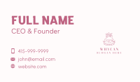 Dessert Bakery Cake Business Card Design