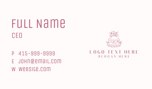 Dessert Bakery Cake Business Card Design Image Preview