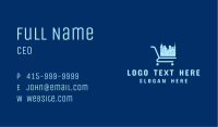 Skyline Shopping Cart Business Card Image Preview