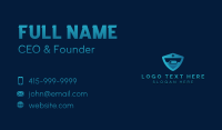 Cyber Technology Security Business Card Design