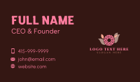 Beauty Rose Flower Business Card Design