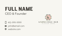 Ornamental Leaf Garden Business Card Image Preview