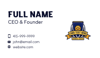 Pickleball Varsity Team Business Card Design