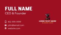 Thug Bull Gangster Business Card Design