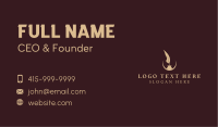 Writer Feather Quill Business Card Image Preview