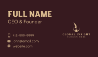 Writer Feather Quill Business Card Image Preview