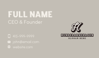 Feminine Beauty Salon Business Card Image Preview