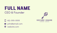 Violet Key House Business Card Image Preview