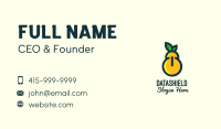 Pear Fruit Power Button Business Card Image Preview
