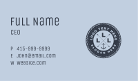 Ocean Marine Anchor Business Card Image Preview