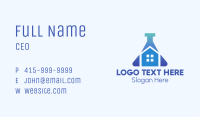 Blue Home Laboratory Business Card Image Preview