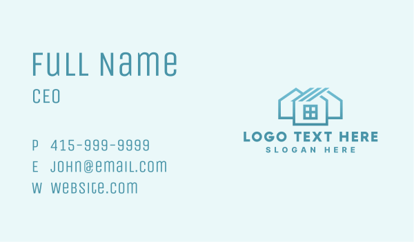 Property Roofing Maintenance  Business Card Design Image Preview
