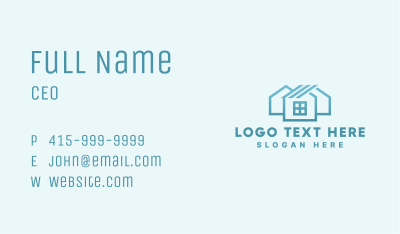 Property Roofing Maintenance  Business Card Image Preview