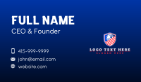 Patriotic Eagle Defense Business Card Preview