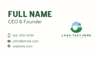 Golf Course Sport Business Card Design