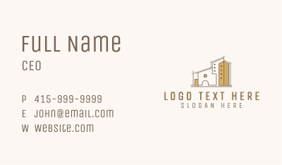 Property Real Estate Architect Business Card Image Preview