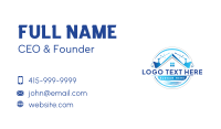 Pressure Wash Cleaning Business Card Image Preview