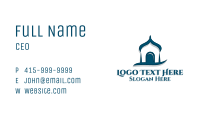 Blue Islam Mosque Business Card Image Preview