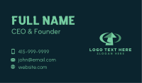 Green Arrow Forwarding Business Card Image Preview
