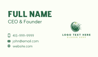 Lawn Grass Nature Business Card Preview