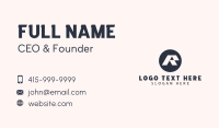 Professional Firm Letter R Business Card Design