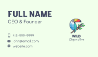 Wild Perched Toucan Business Card Image Preview
