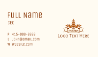 Wheat Bakery Banner Business Card Image Preview