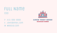 Kindergarten Castle Toy Business Card Image Preview