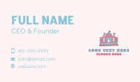 Kindergarten Castle Toy Business Card Image Preview