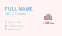 Kindergarten Castle Toy Business Card Image Preview