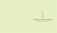 Easter Rabbit Egg Minimalist Business Card Image Preview