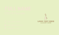Easter Rabbit Egg Minimalist Business Card Image Preview