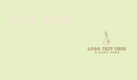 Easter Rabbit Egg Minimalist Business Card Preview