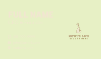 Easter Rabbit Egg Minimalist Business Card Image Preview