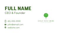 Female Yoga Tree Business Card Image Preview