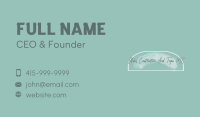 Business Fashion Wordmark Business Card Image Preview