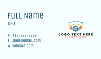 Heat Cooling Snowflake Business Card Image Preview