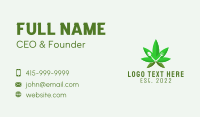 Edible Cannabis Restaurant  Business Card Preview