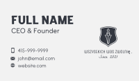 Sword Dagger Crest  Business Card Image Preview