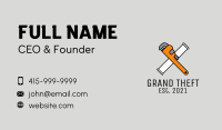 Wrench Handyman Tool  Business Card Image Preview