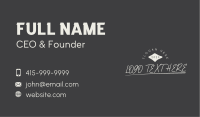 Fun Lifestyle Brand Business Card Image Preview