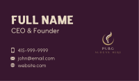 Feather Calligraphy Quill Business Card Image Preview