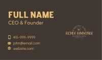 Skull Gothic Wordmark Business Card Image Preview