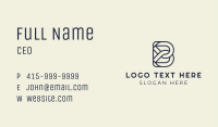 Modern Generic Letter B Business Card Image Preview