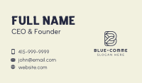 Modern Generic Letter B Business Card Image Preview