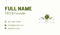 Leaf Foliage Banner Business Card Image Preview