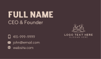 Artisanal Candle Decoration Business Card Image Preview