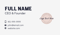 Beauty Nude Badge Business Card Image Preview