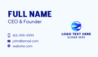 Globe Letter Z Business Card Image Preview